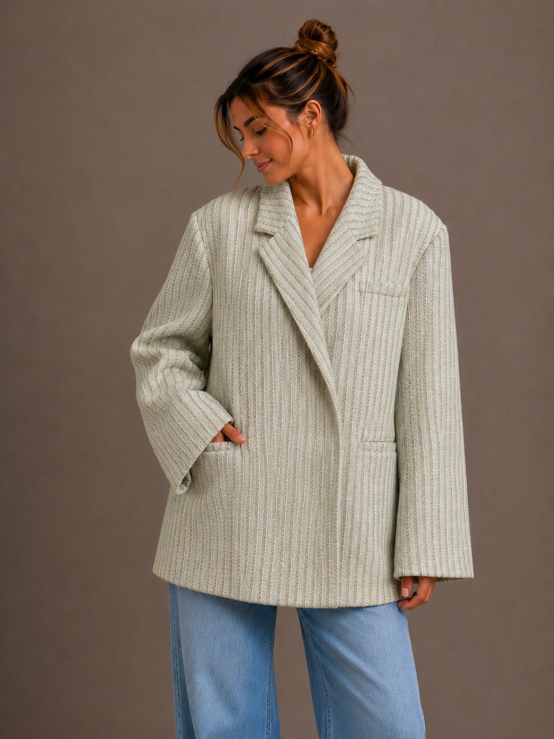 Classy oversized blazer | mint