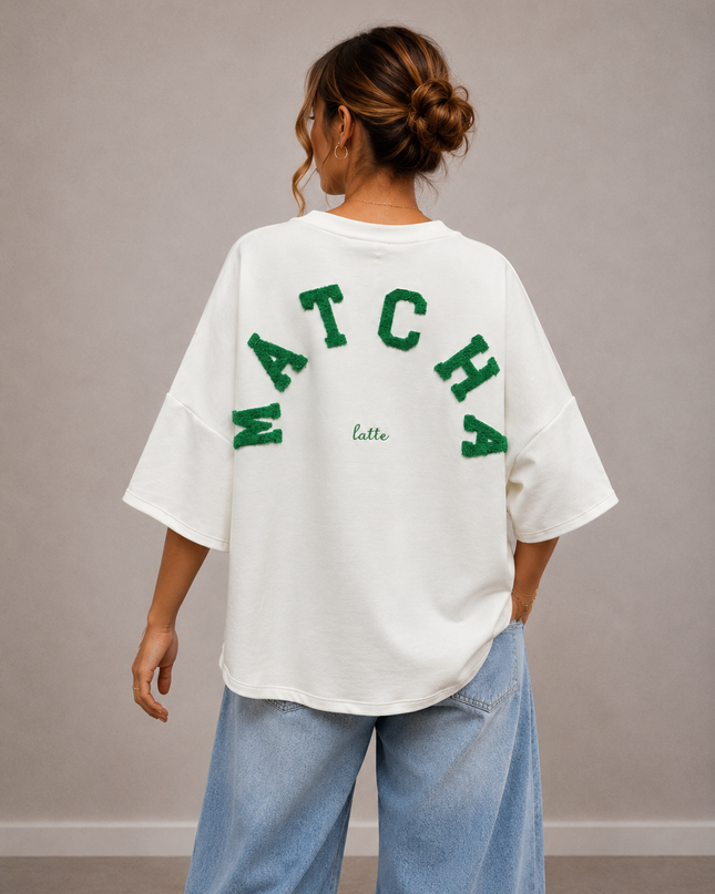 OVERSIZED MATCHA T-SHIRT