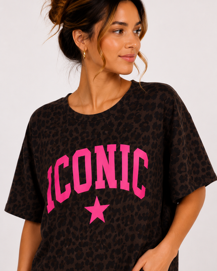 ICONIC LEOPARD JURK