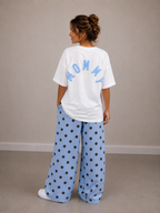 Mommy T-shirt | white-blue