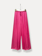 Zijde Broek | fuchsia