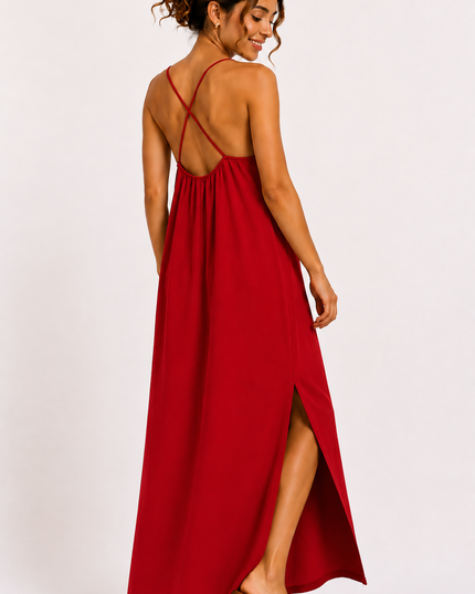 CROSS BACK MAXI JURK