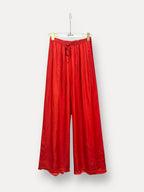 Zijde Broek | rood