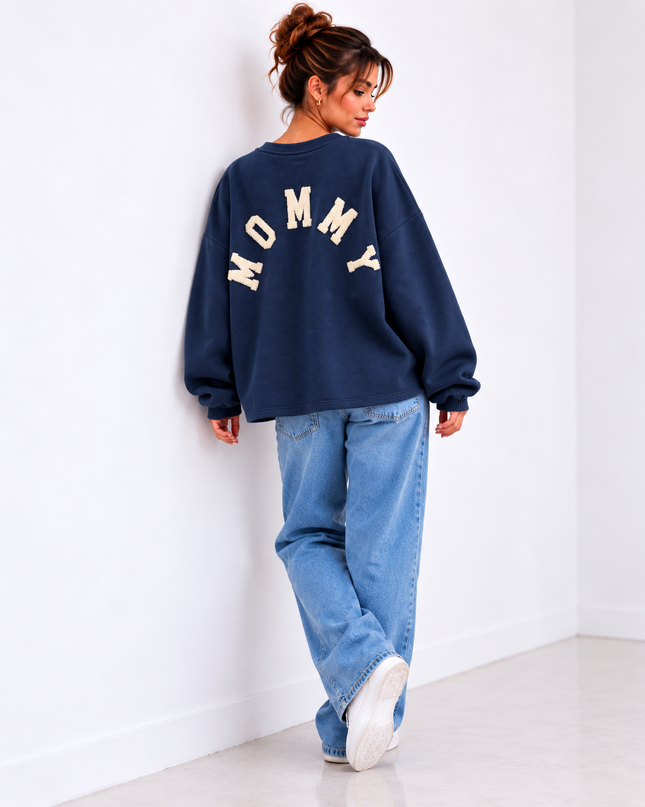 MOMMY SWEATER MARINE