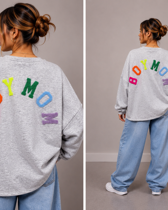 BOYMOM SWEATER MULTI