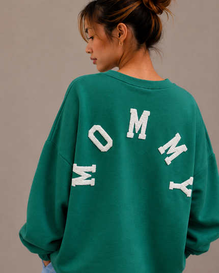 Mommy Sweater | grey-multi