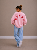Mommy sweater | pink-red
