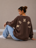 Mommy Sweater | brown-beige