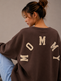 Mommy Sweater | brown-beige