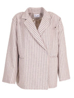 Classy oversized blazer | purple