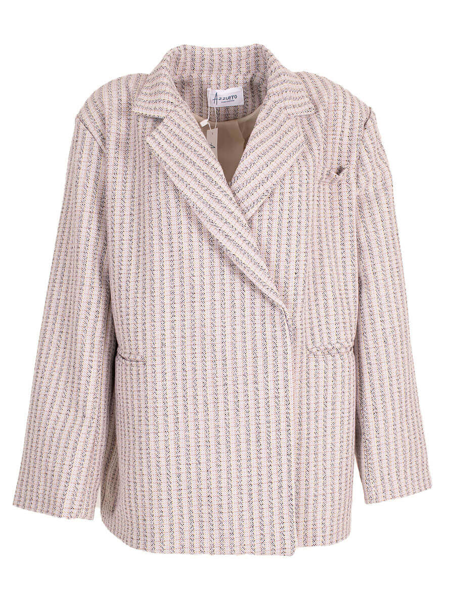 Classy oversized blazer | purple