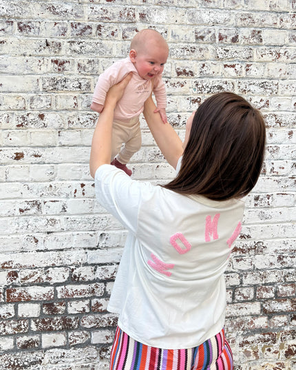 Mommy T-shirt | wit-roze