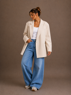 Oversized blazer | beige