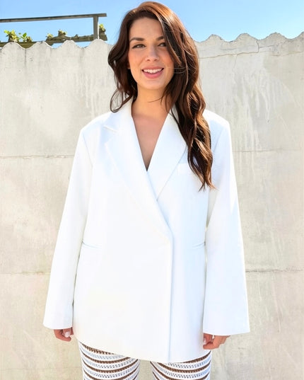 Oversized blazer | wit