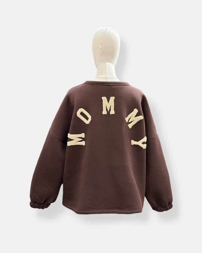 MOMMY SWEATER BRUIN-BEIGE