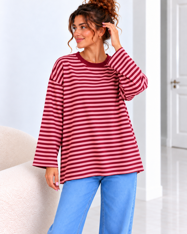LOU BLOUSE BORDEAUX