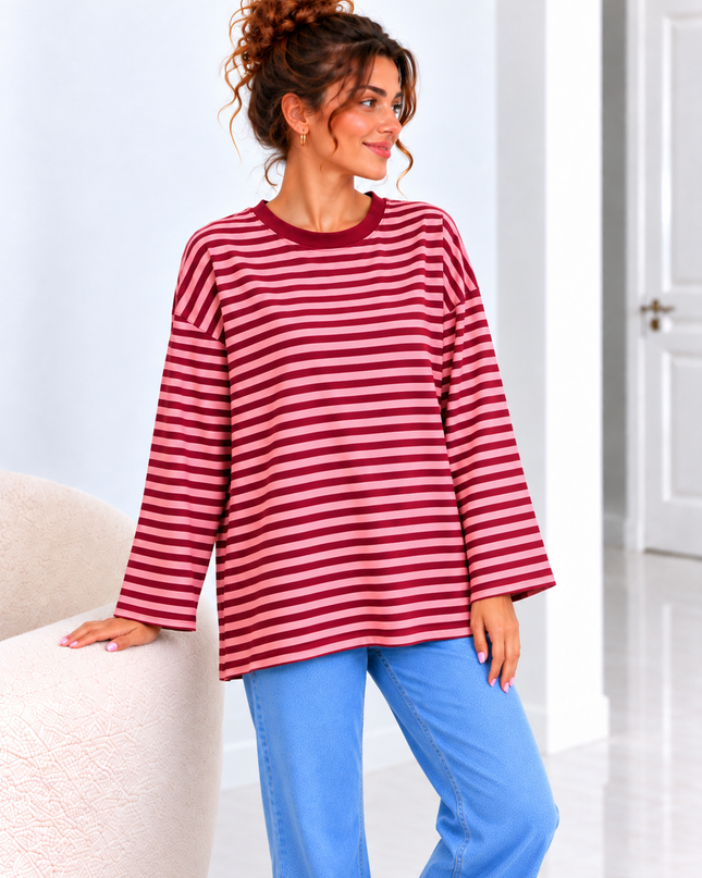 LOU BLOUSE BORDEAUX
