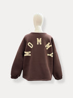 Mommy Sweater | brown-beige