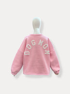 Dogmom Sweater | roze-wit