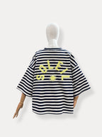 T-shirt streep Soleil | marine