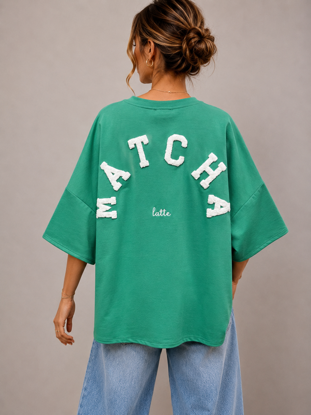 T-shirt Matcha | groen