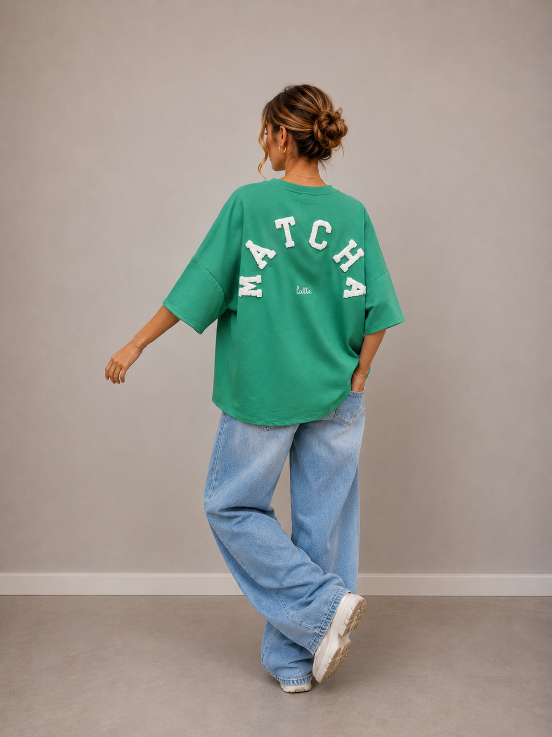 T-shirt Matcha | groen