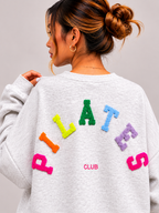 Pilates Sweater | grijs-multi