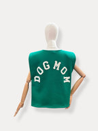 Dogmom Shirt | groen-wit