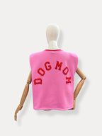 Dogmom Shirt | roze-rood