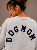Dogmom Sweater | grey-black