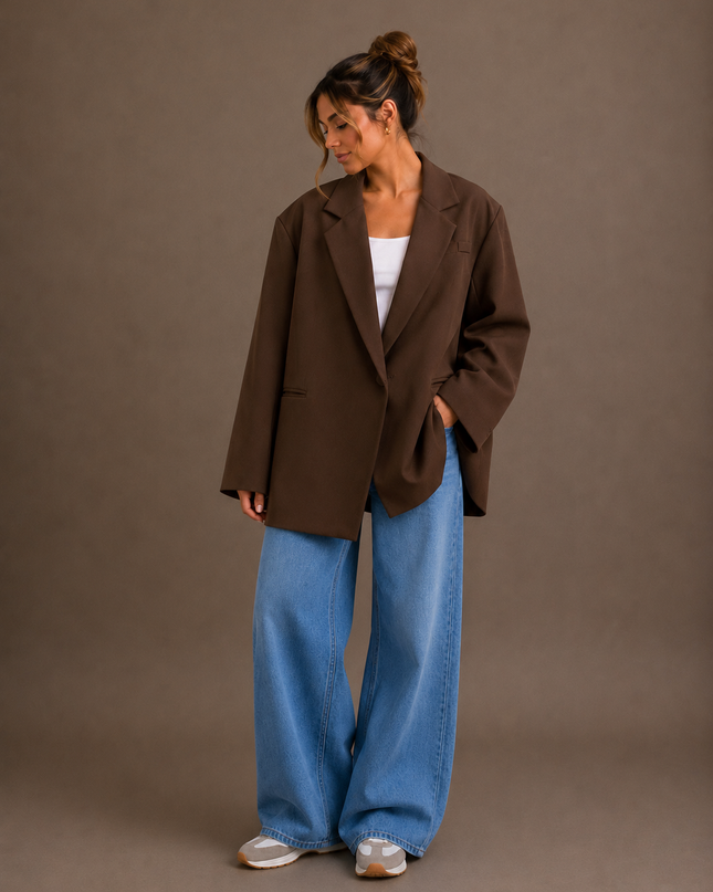 ESSENTIAL OVERSIZED BLAZER