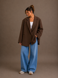Oversized blazer | bruin