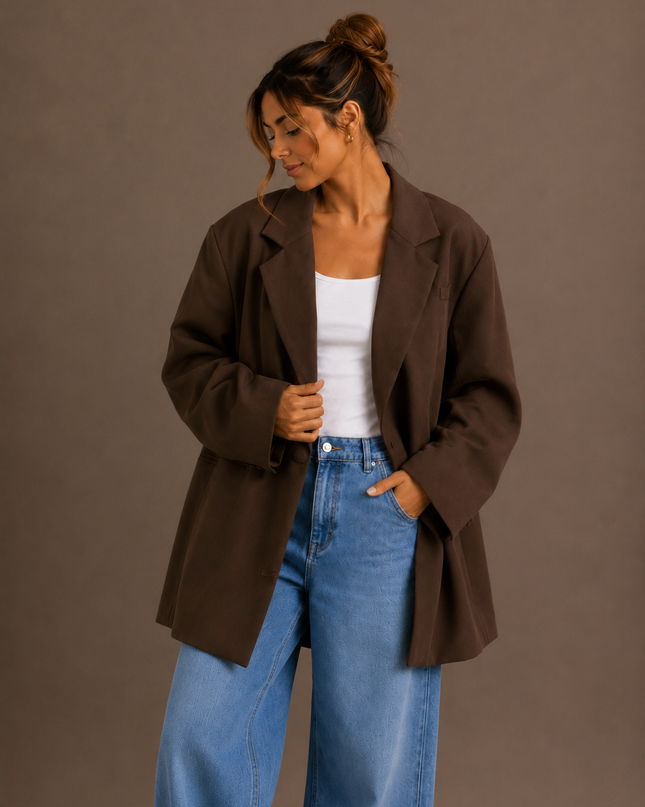 ESSENTIAL OVERSIZED BLAZER