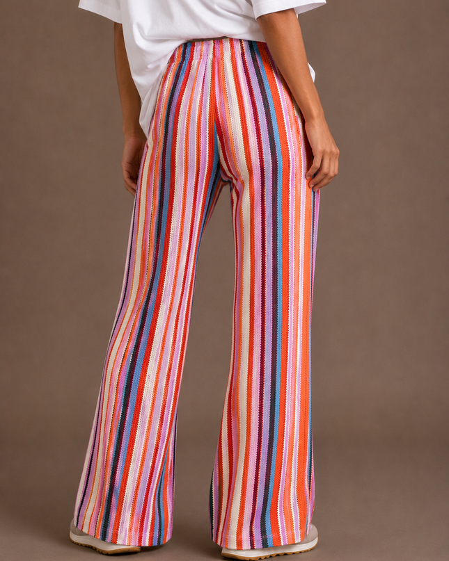 STRIPED MULTICOLOR PANTS