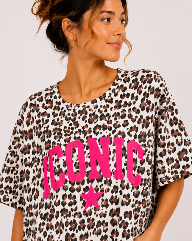 ICONIC LEOPARD JURK