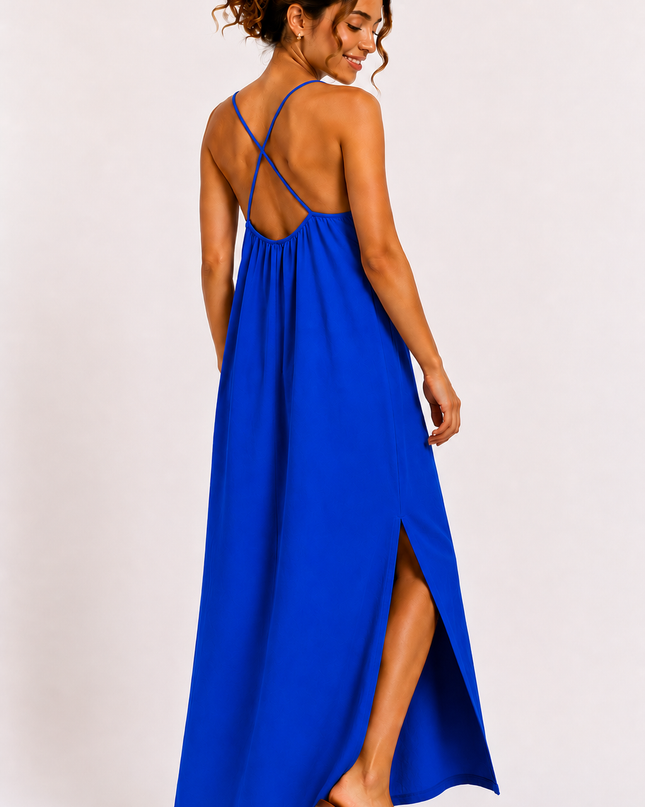 CROSS BACK MAXI JURK