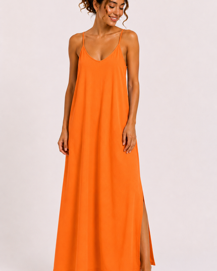 AVA CROSS JURK ORANJE