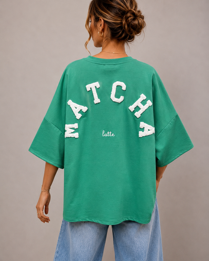 OVERSIZED MATCHA T-SHIRT