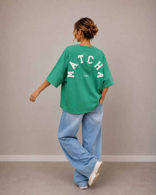 OVERSIZED MATCHA T-SHIRT