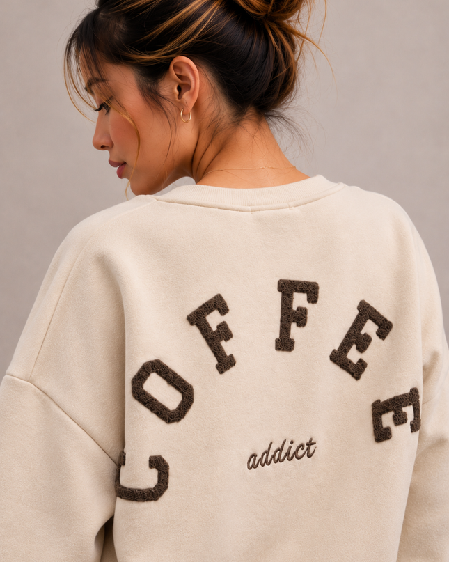 Coffee Sweater | brown-beige