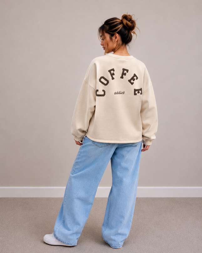 Coffee Sweater | brown-beige