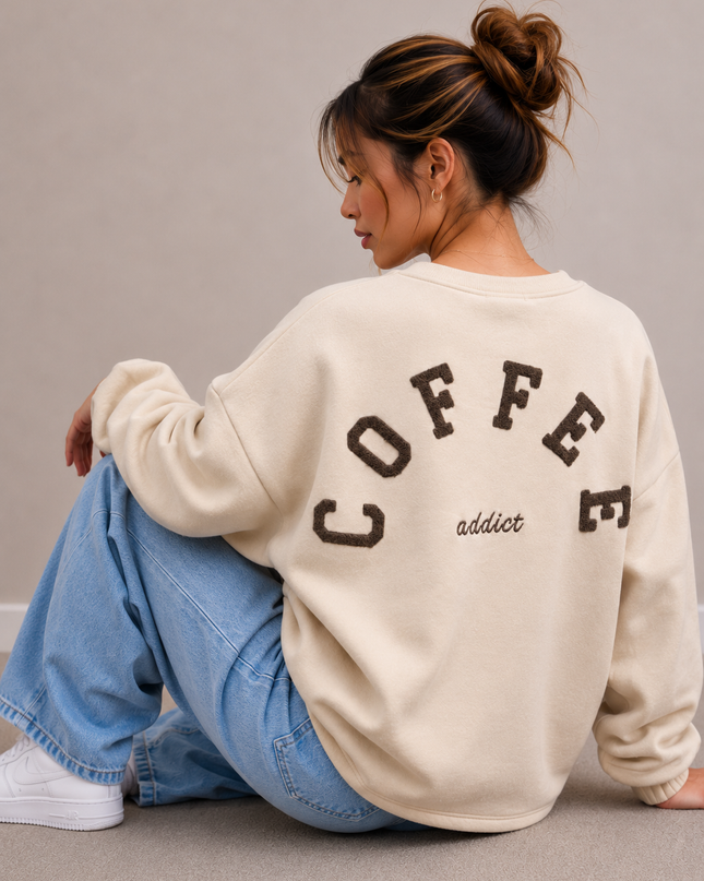 Coffee Sweater | brown-beige
